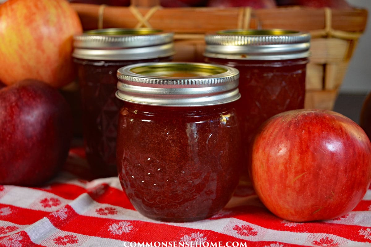 homemade apple jelly