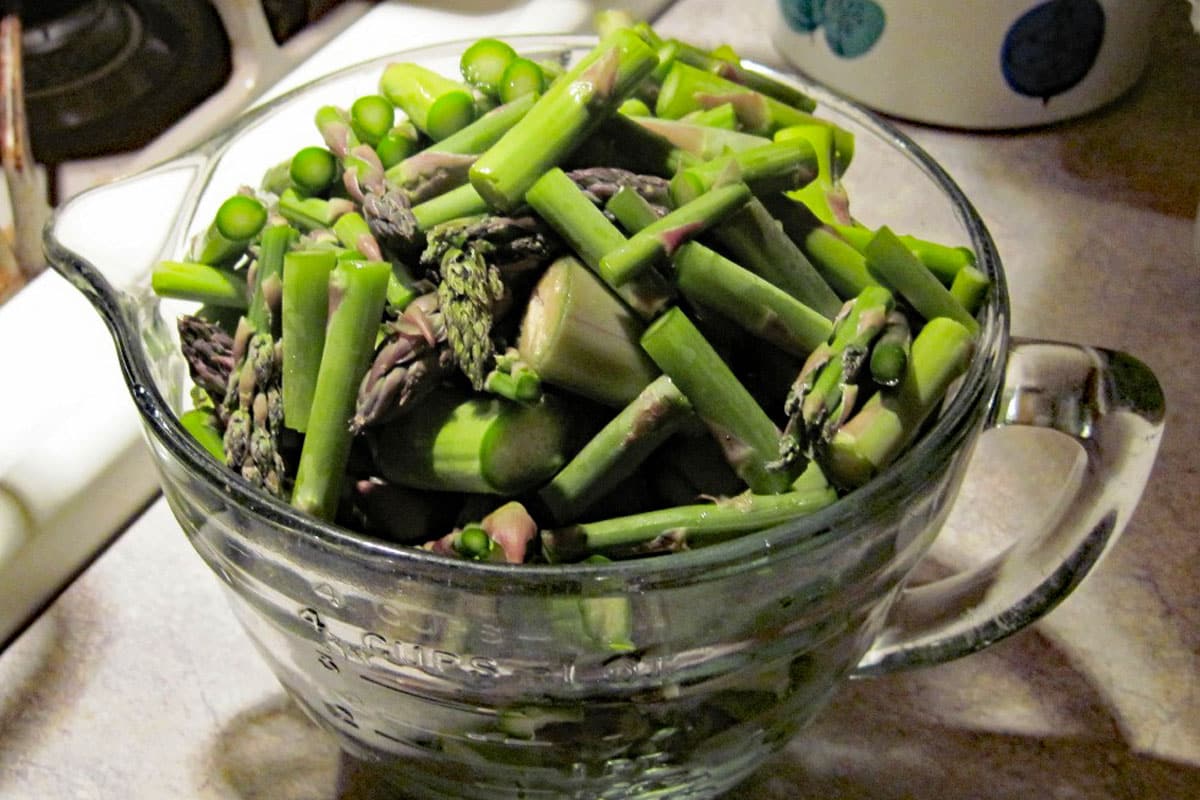 asparagus pieces