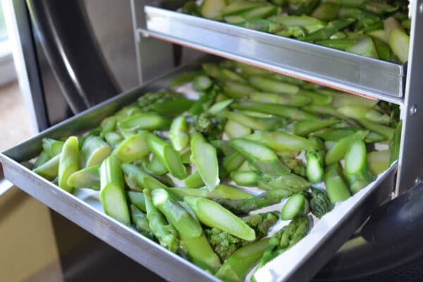 freeze drying asparagus