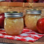 homemade apple jam