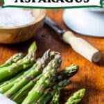 how to freeze asparagus