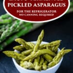 lacto fermented pickled asparagus