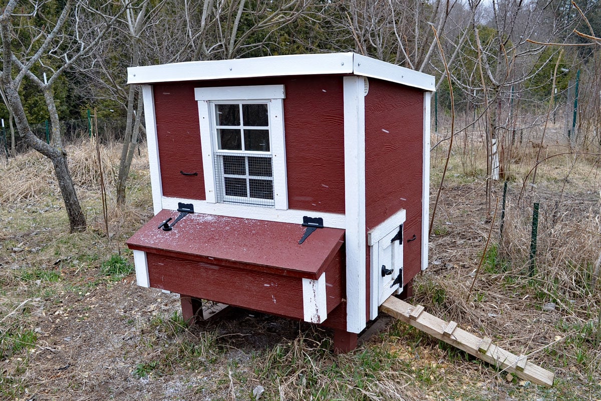 OverEZ medium chicken coop