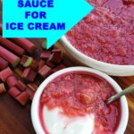 rhubarb sauce for ice cream