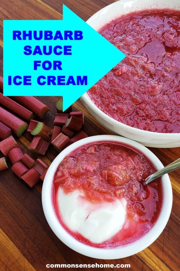 rhubarb sauce for ice cream