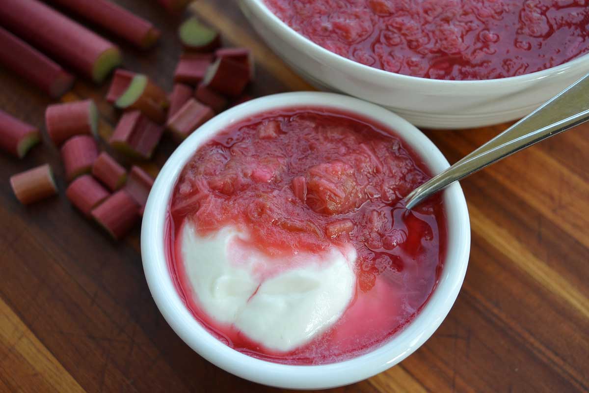 rhubarb sauce recipe