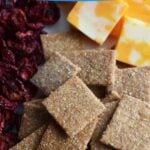 wheat thins style homemade crackers