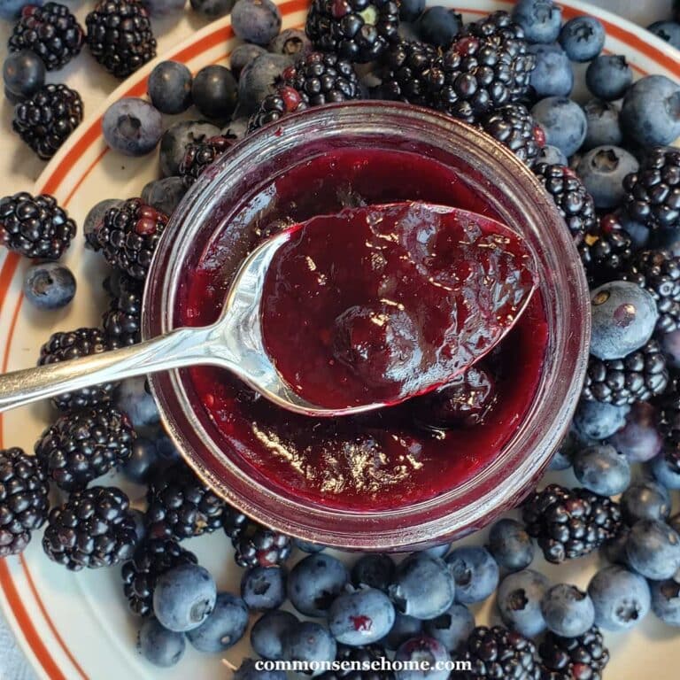 blackberry blueberry jam