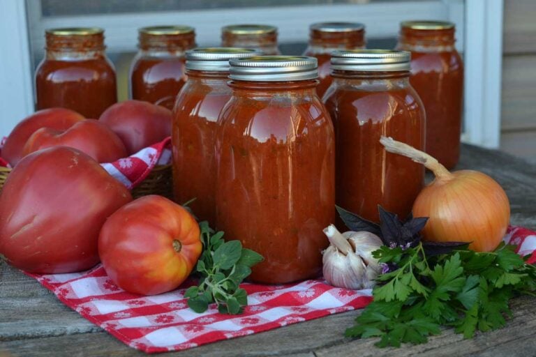 home canned spaghetti sauce