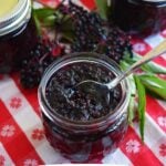 Easy Elderberry Jam Recipe with Less Sugar