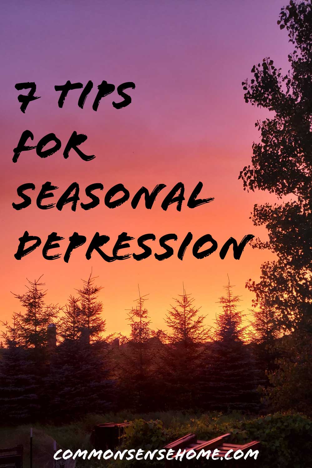 7 tips for seasonal depression