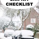 winter car kit checklist