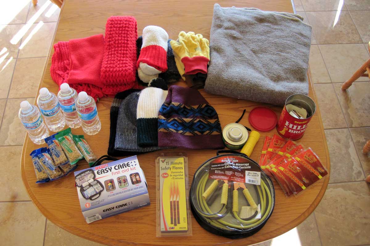 basic winter car kit contents