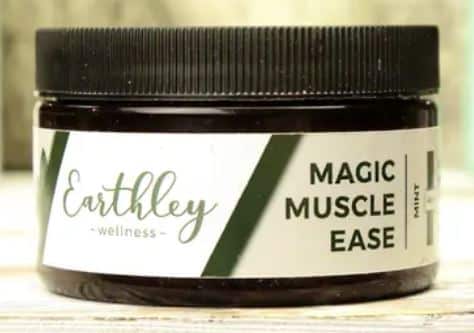 Earthley Magic Muscle Ease cream for natural back pain relief