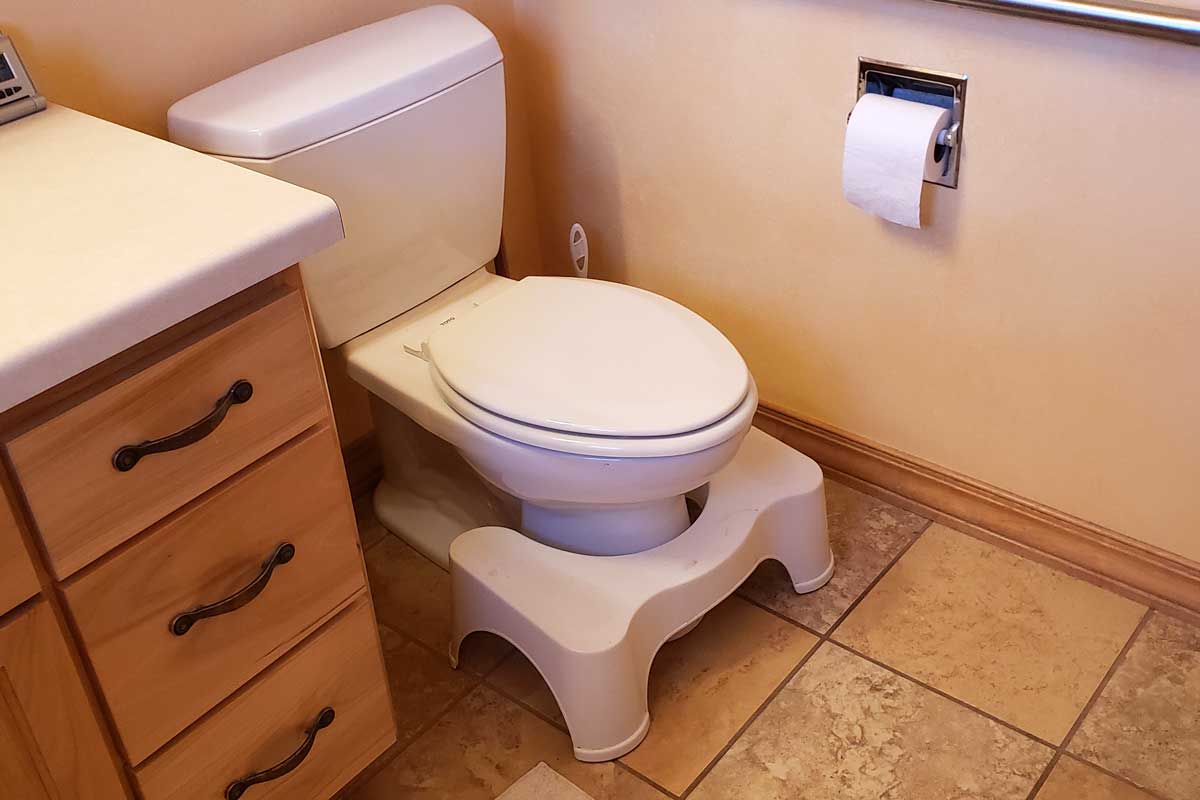 equipping your toilet with squatty potty can act as a home remedy for constipation