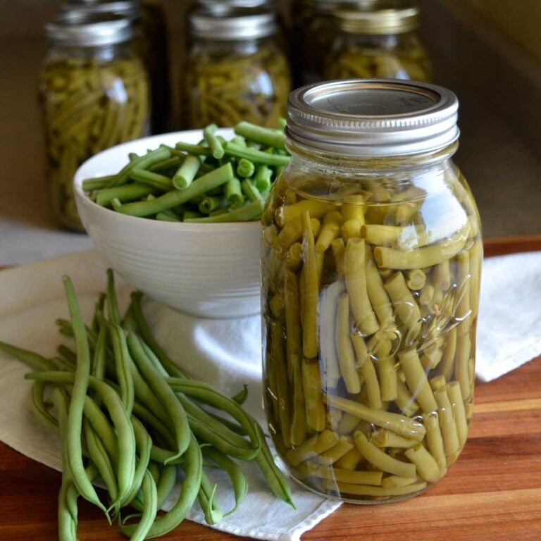 home canned green beans
