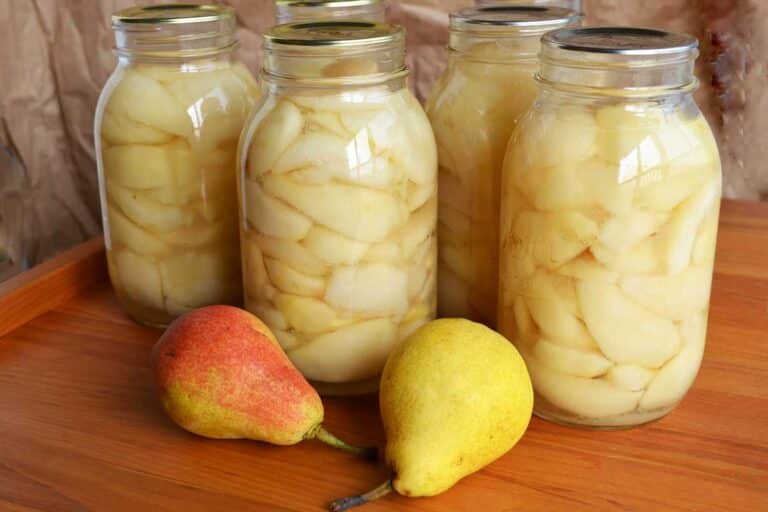 home canned pears