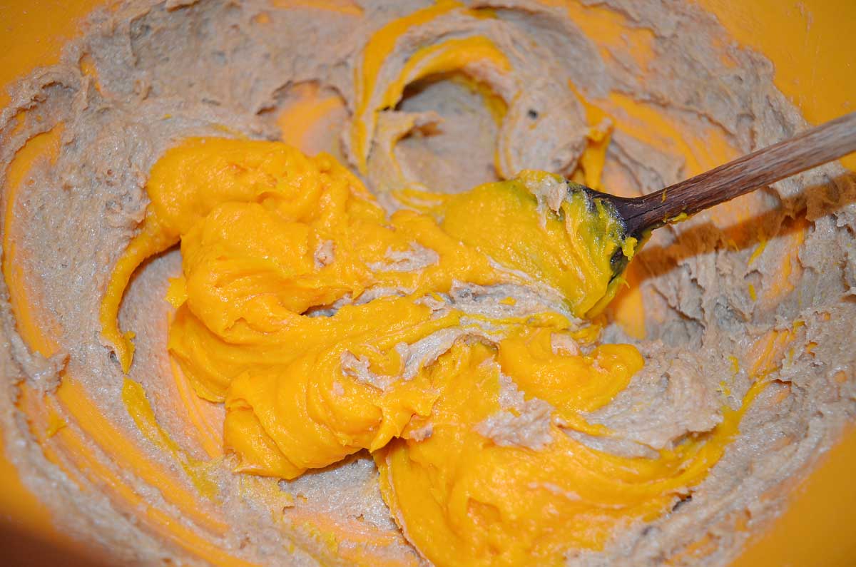 pumpkin cookie wet ingredients