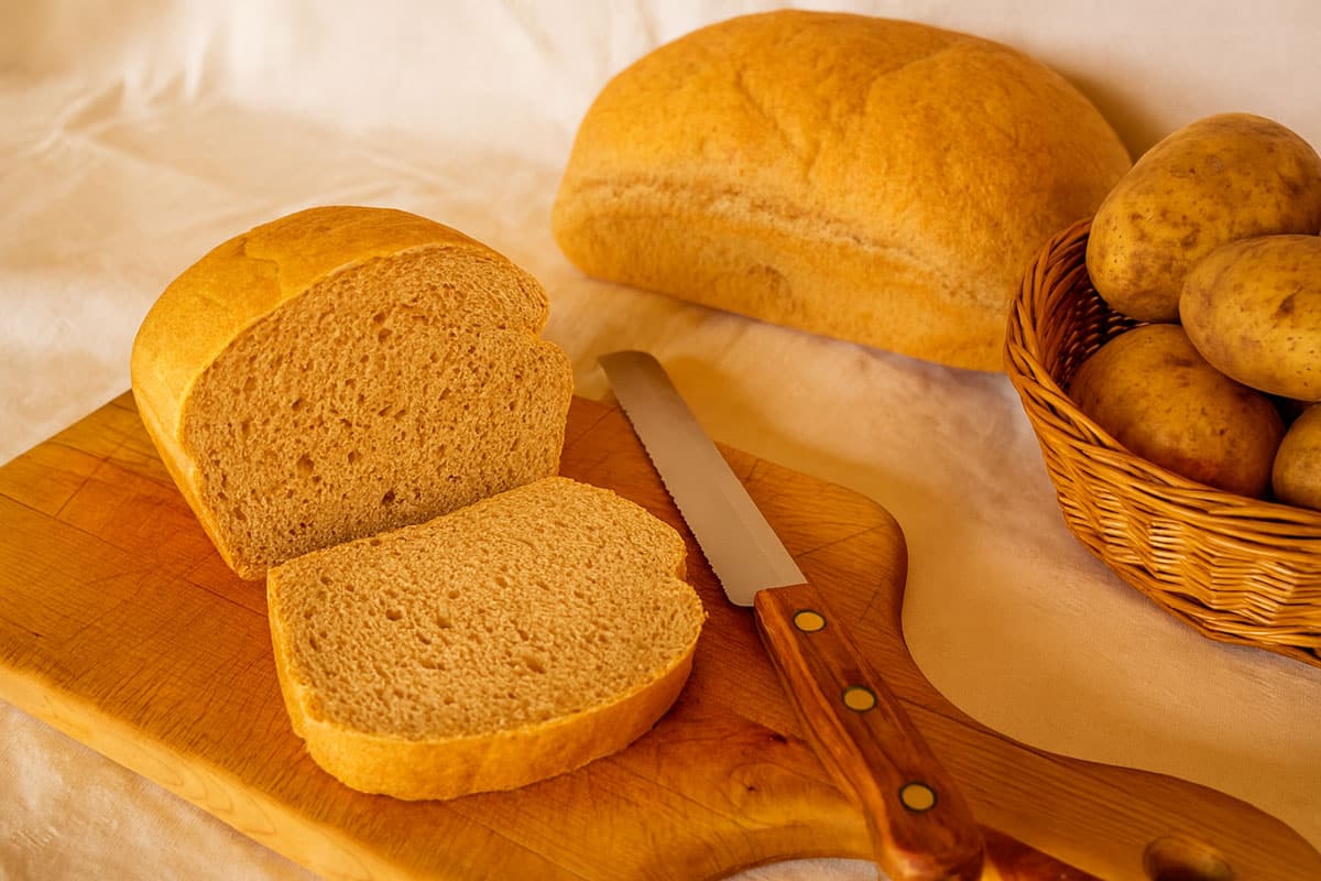 old-fashioned potato bread