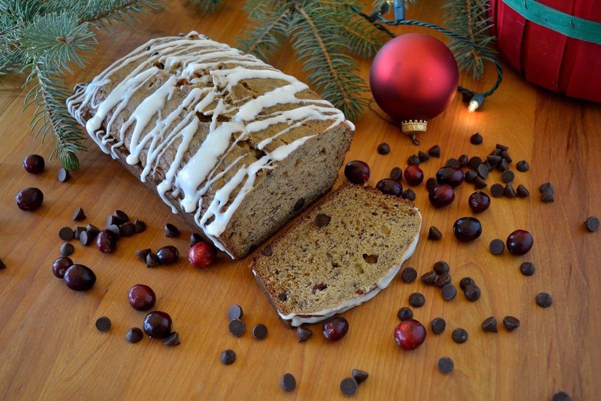 Christmas banana bread recipe