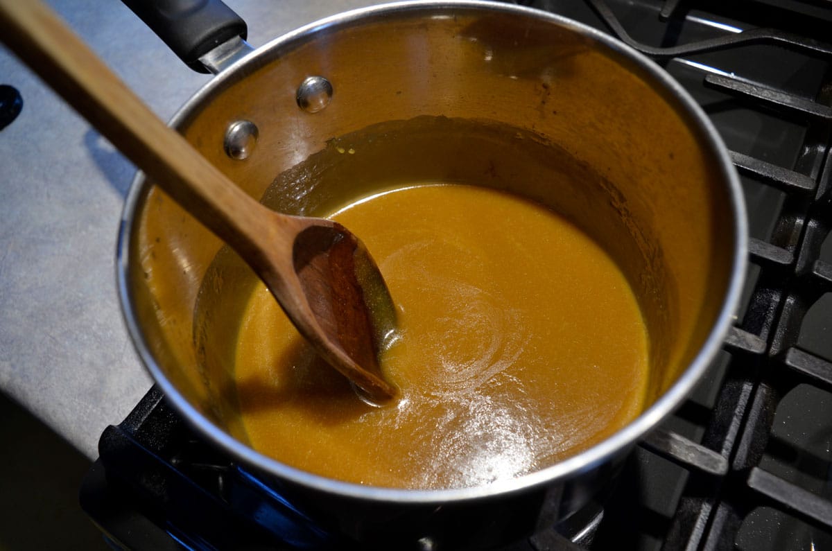 vanilla rum sauce