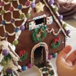 gingerbread house front