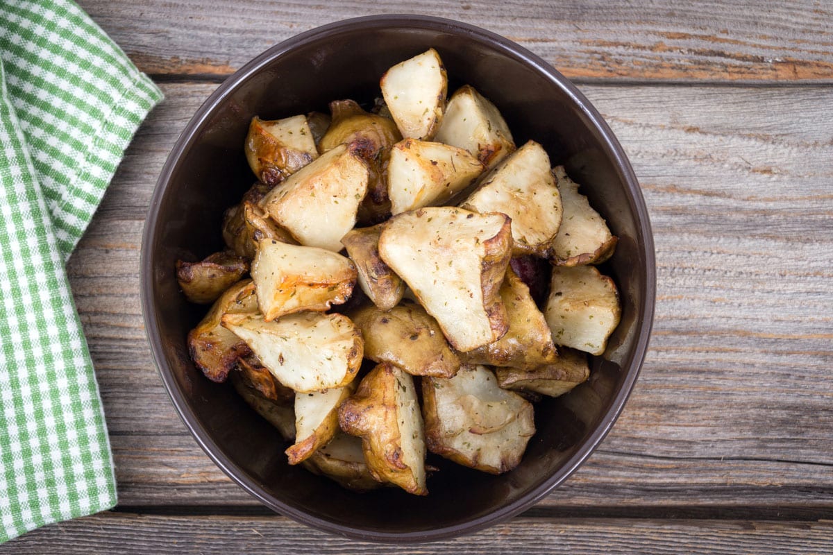 roasted Jerusalem artichokes
