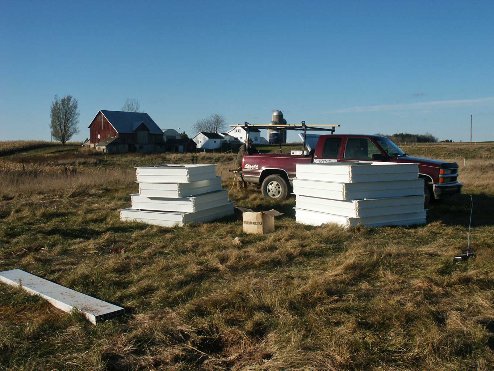 window frames for ICF home