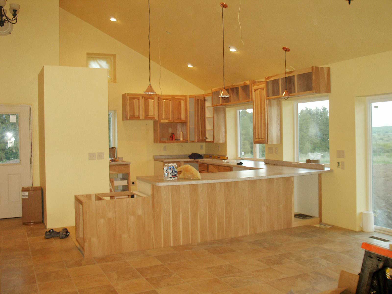 ICF home kitchen