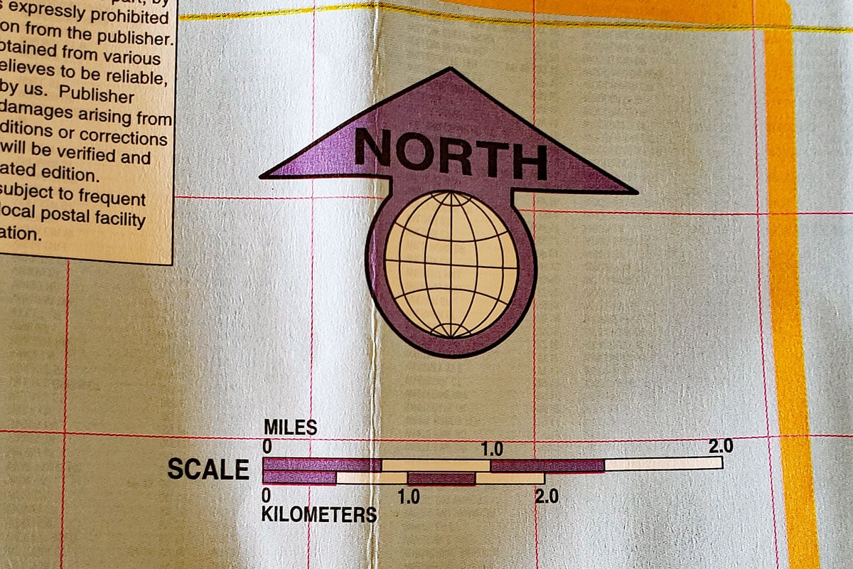 map scale