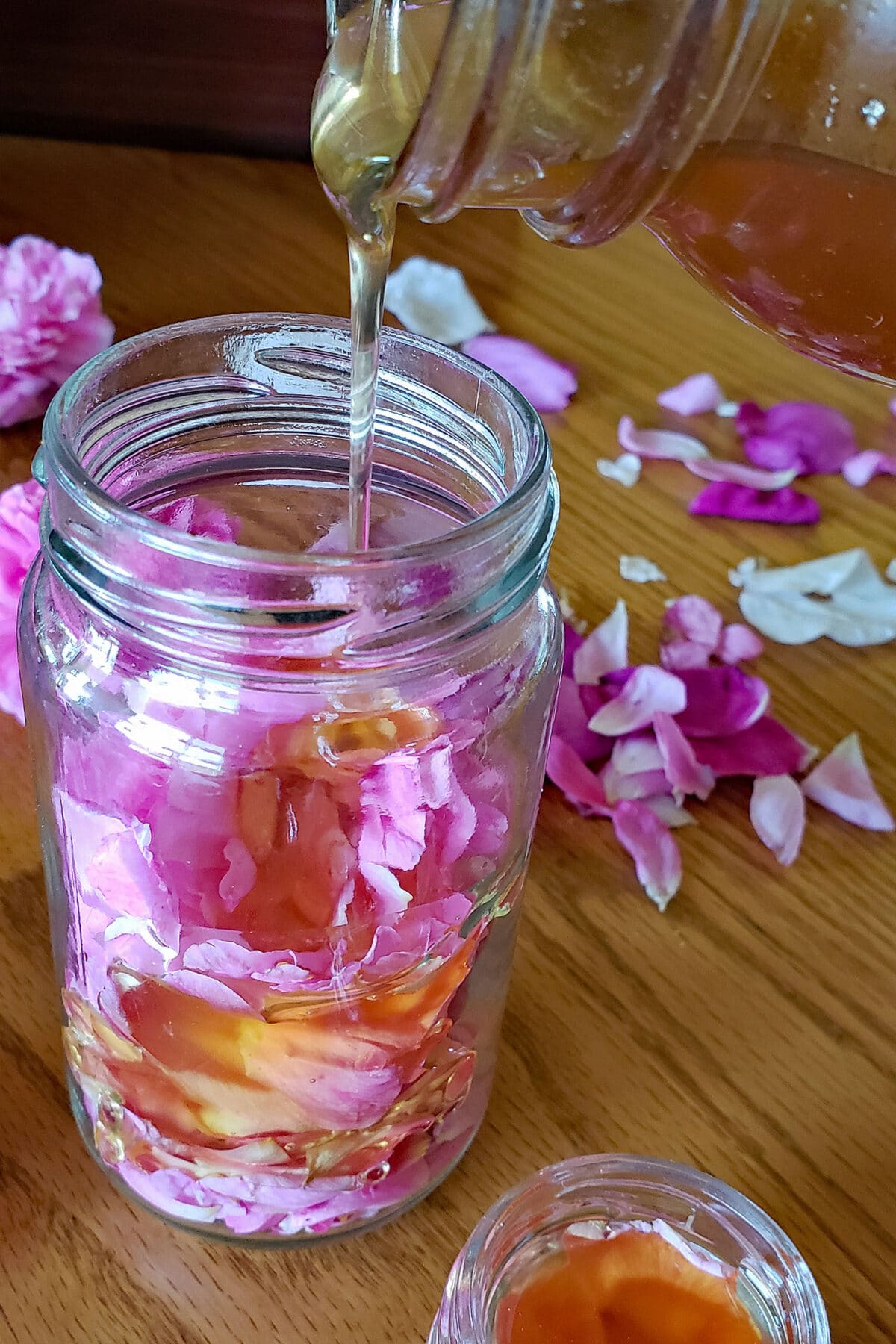 rose infused honey