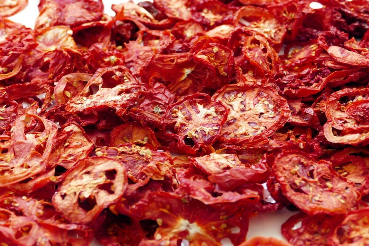 crisp dried tomatoes