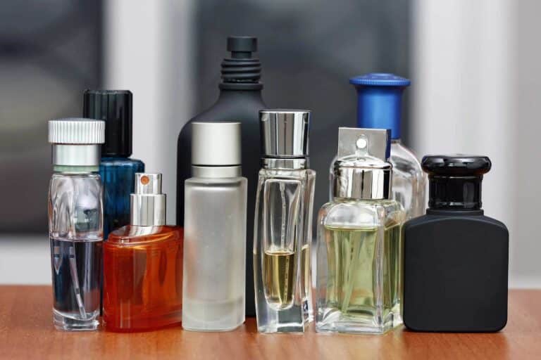 perfume and cologne bottles
